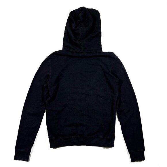 Saint Laurent Rive Gauche Logo Hoodie Black Size S 2018 - Picture 2 of 8